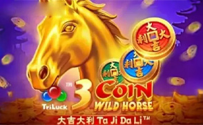 เล่น ม้าไวลด์ 3 เหรียญ (3 Coin Wild Horse) โดย Jili บน Fun88