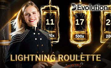 เล่น รูเล็ตสายฟ้า (Lightning Roulette) โดย Evolution บน Fun88